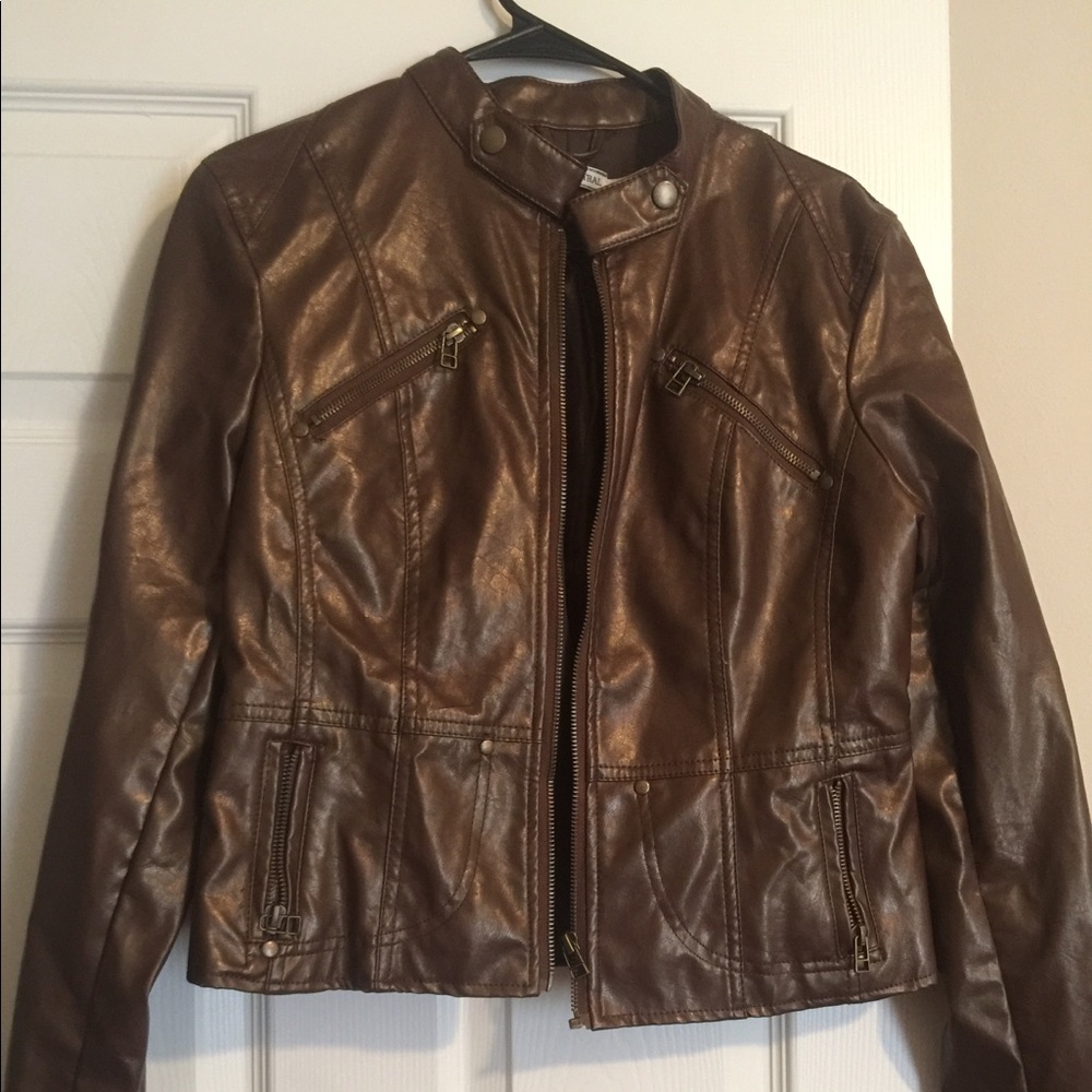 Leather jacket